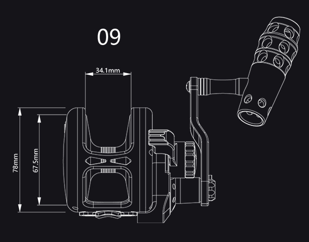 OSL09D线条尺寸图